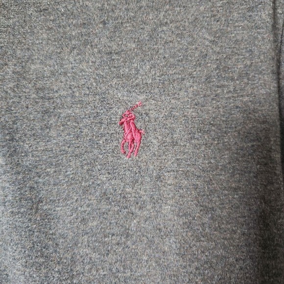 Polo Ralph Lauren Short Sleeve Crew Neck‎ T Shirt Size XL Solid Grey - Picture 5 of 5